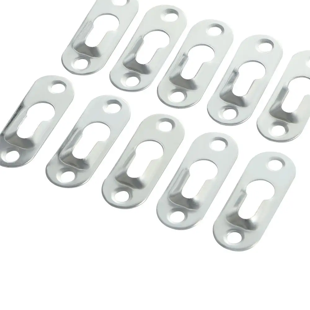 Description Picture 4 of item44mmX16mm Metal Photo Painting Shelfs Fixing Cabinet Fasteners Home Decor Picture Hanger Frame Hook