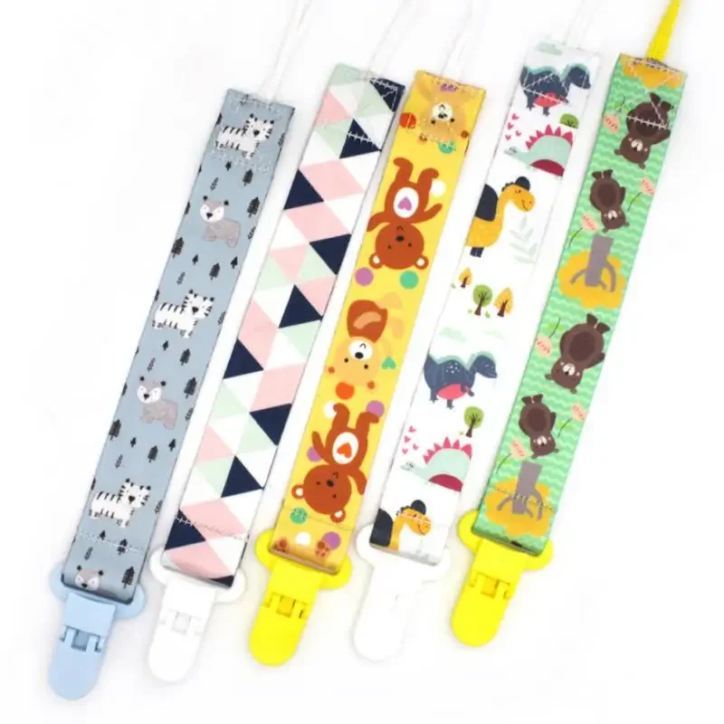 Baby Pacifier Clip Pacifier Anti-lost Chain Dummy Clip Newborn Teething Soother Chew Soother Clips Baby Teether Toy Items