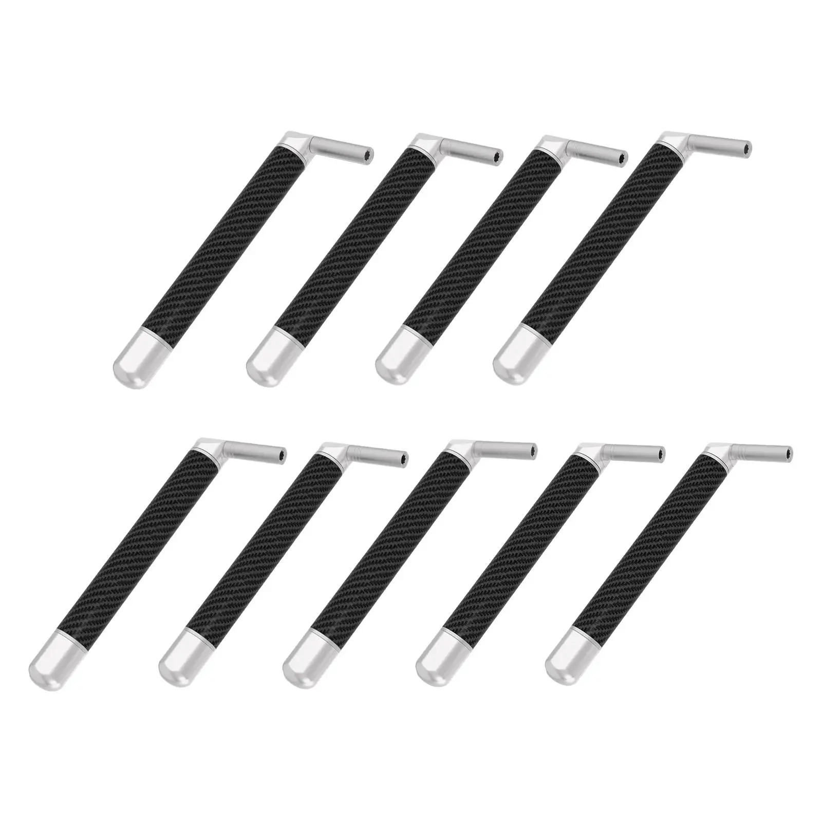 

Carbon Fiber Piano Tuning Lever Comfortable Grips Durabe Piano Tuning Spanner for Grand Piano Upright Piano Maintenance