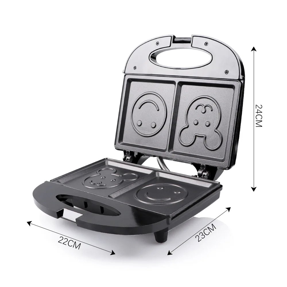 High quality Sandwich Maker Toaster Panini Press Grill Nonstick Coated Flat Plate for Kids No reviews yet