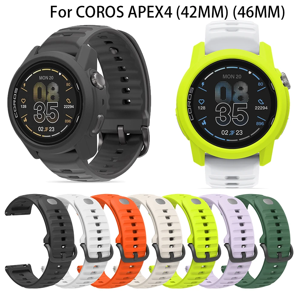 Versatile 24mm Sports Silicone Strap - Premium Wristband