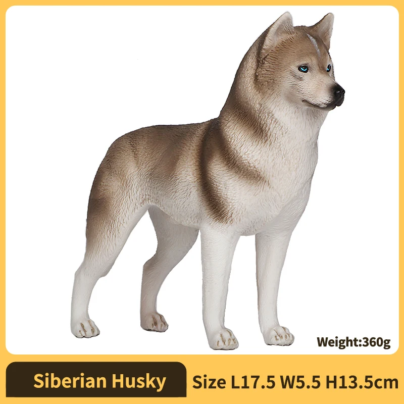 Realistic Dog Figurine Action Figure - Collectible Decorative Ornament, Ideal Gift
