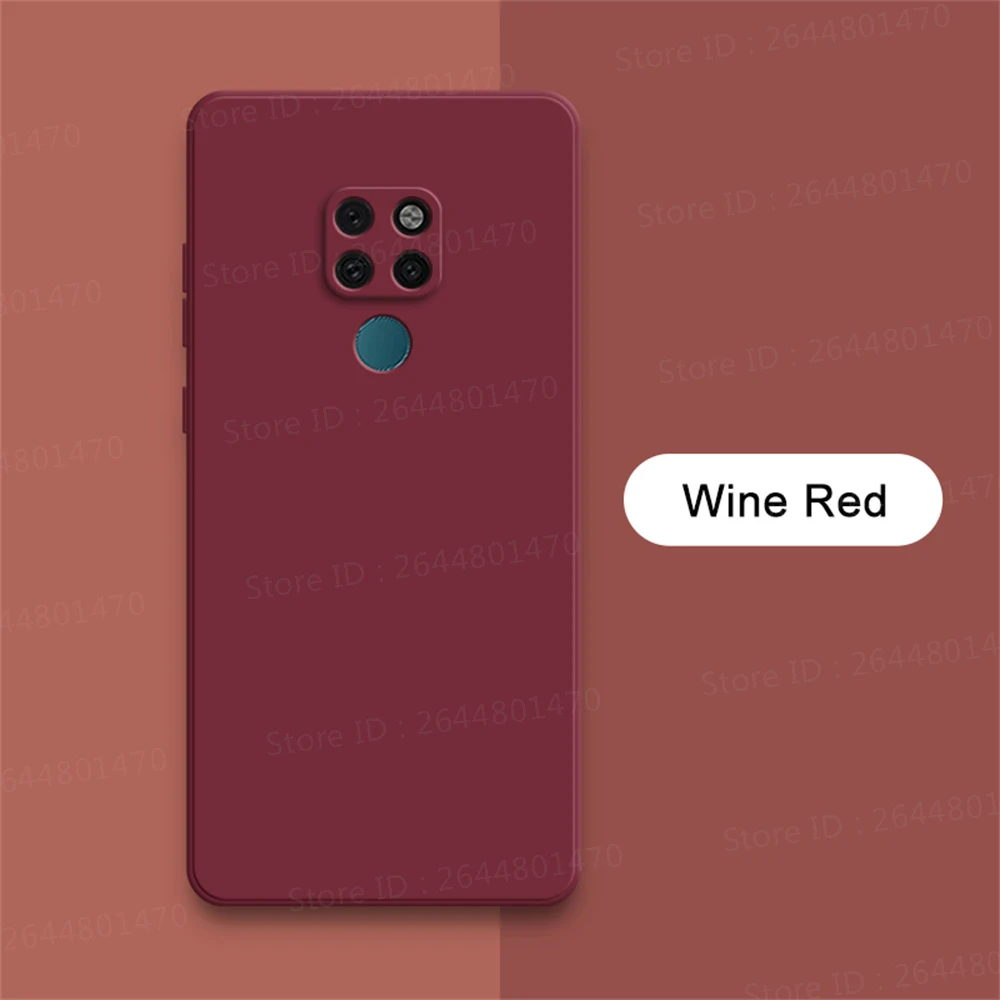 Elegant Soft Candy Silicone Phone Case - Stylish Square Design