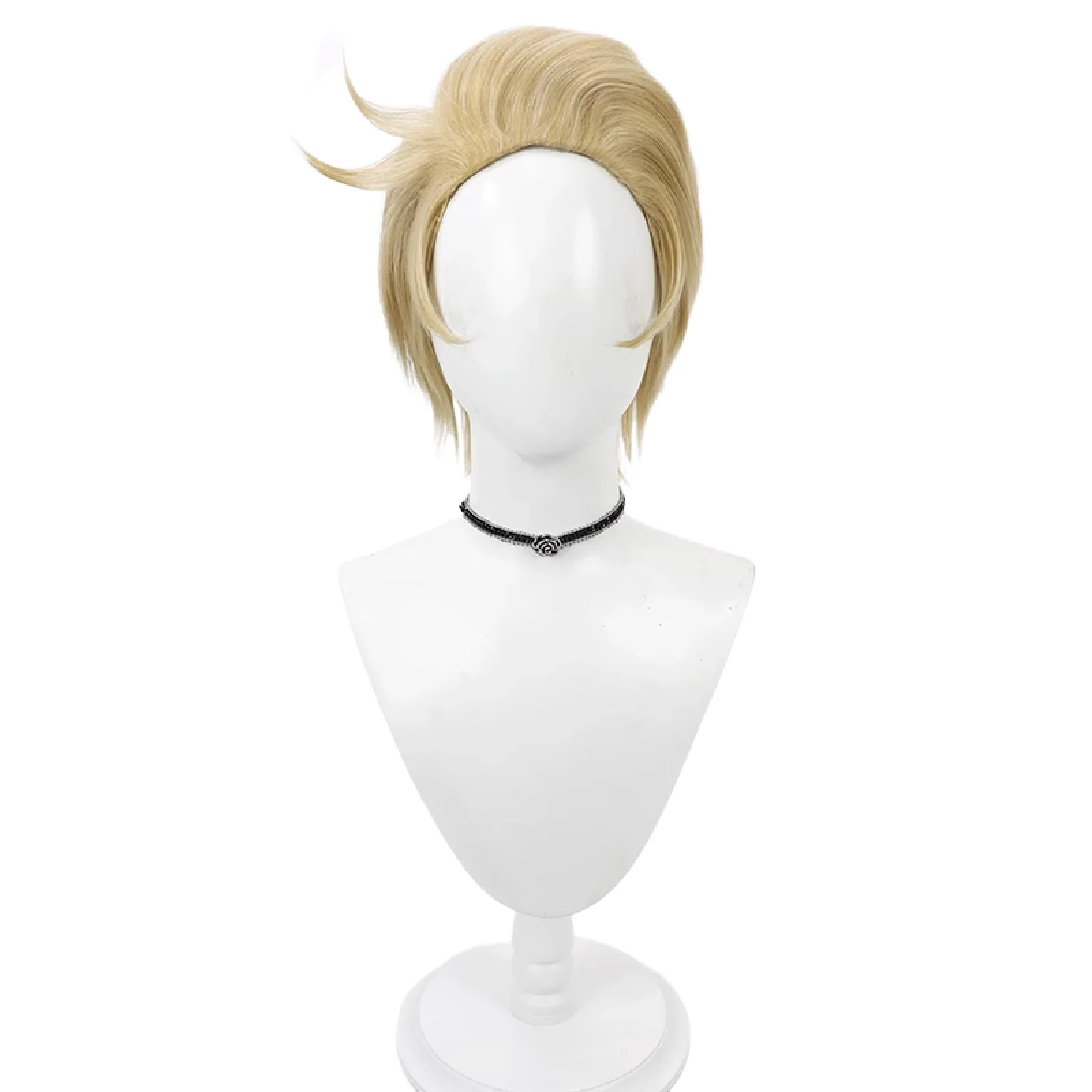 Anime Lucifer Cosplay Morning Star Costume Wigs Short Heat Resistant Synthetic Hair Halloween Party Role Play Carnival Props