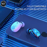 Mini Invisible Bluetooth-compatible 5.0 Headphone Wireless Sports Earphone Handsfree Single Headset Microphone For Smartphone 1