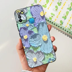 Luxury Painted Bumper Phone Case - Stylish Protective Back Cover for Infinix Smart 5 (600)
