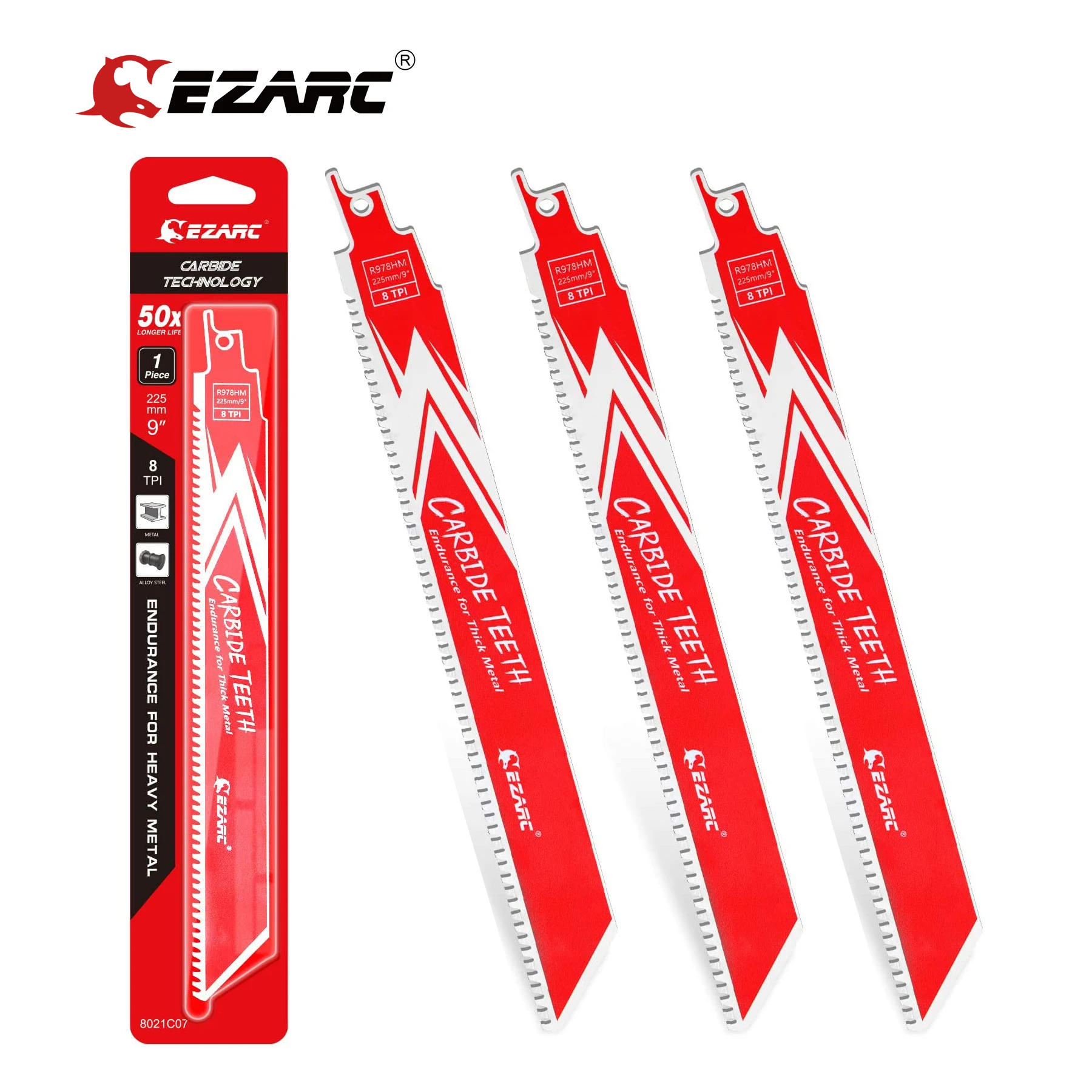 EZARC123PcsCarbideReciprocatingSawBladeR678HMR978HMEndurance