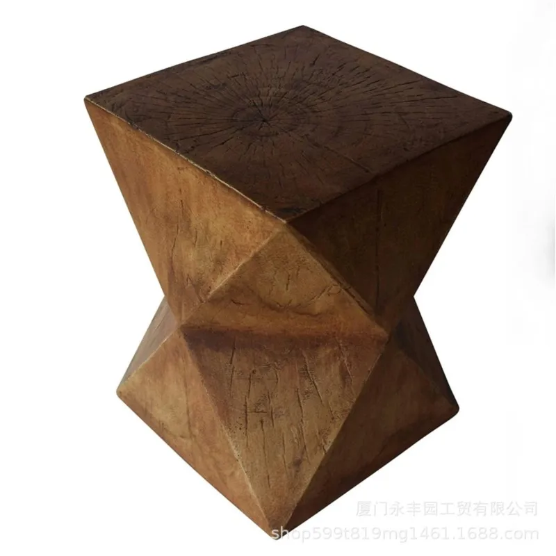 Nordic Design Simple Art Modern Geometry Side Outdoor Mini Coffee Table