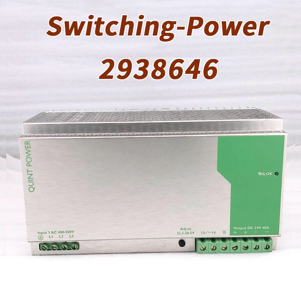 

2938646 QUINT-PS-3X400-500AC/24DC/40 для импульсного источника питания Phoenix QUINT