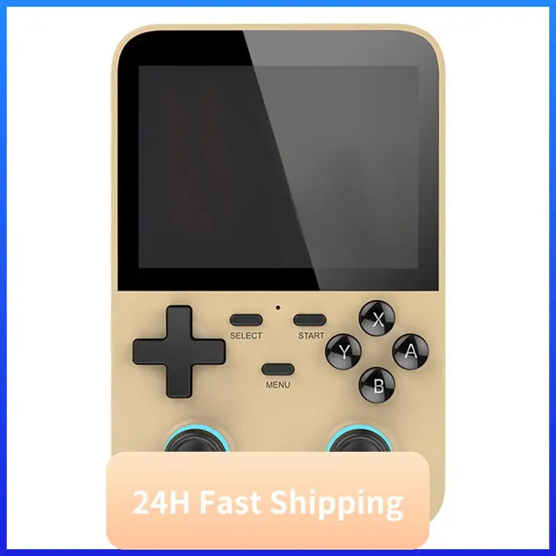 T30C New D007PLUS Handheld Video Game Console 10000+ Games 3.5 Inch IPS Screen Linux System Retro Game Players