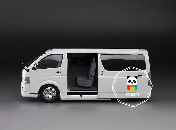 Sunstar 1/24 Alloy Car Model toyot HIACE H200 Van Business Car