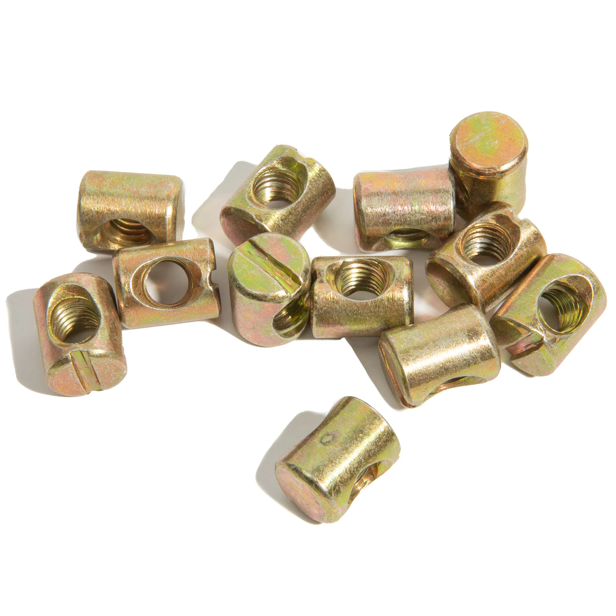 Baby Bed Crib Screws Hardware Replacement Kit, 25-Set M6x40mm/ 50mm/ 60mm/ 70mm/ 80mm Hex Drive Socket Cap Screws Barrel N