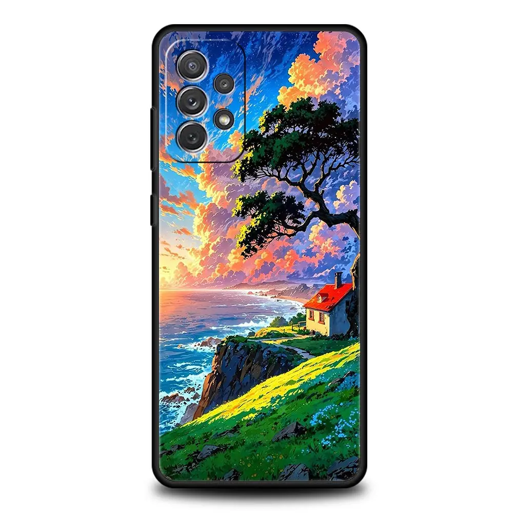 Japanese Anime Landscape Art Phone Case Cover