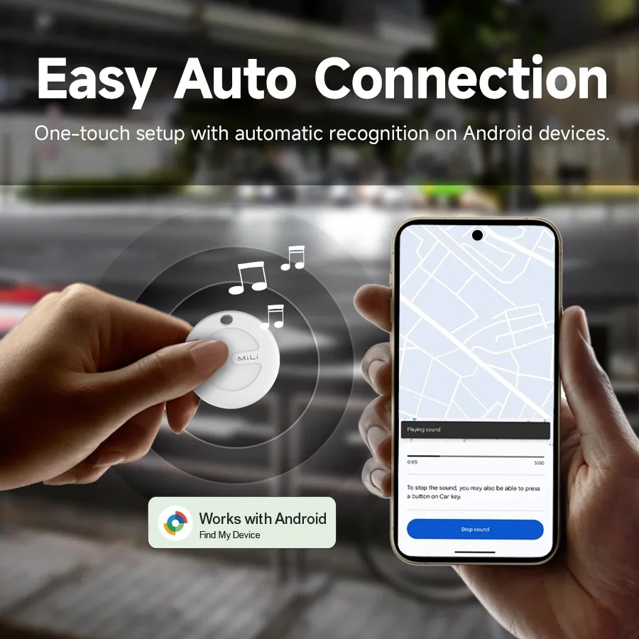 Anti Lose Tracker MiLi MiTag Smart Bluetooth Locator Anti-Lost Device Mobile Keys Elderly Kids Finder Work With Google find my device smart bluetooth locator