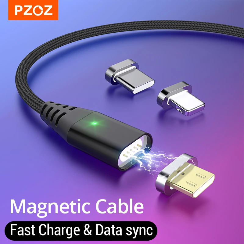 PZOZ Magnetische Kabel Schnelle Lade micro usb c cable micro usb cable for iphone  ladekabel Magnet