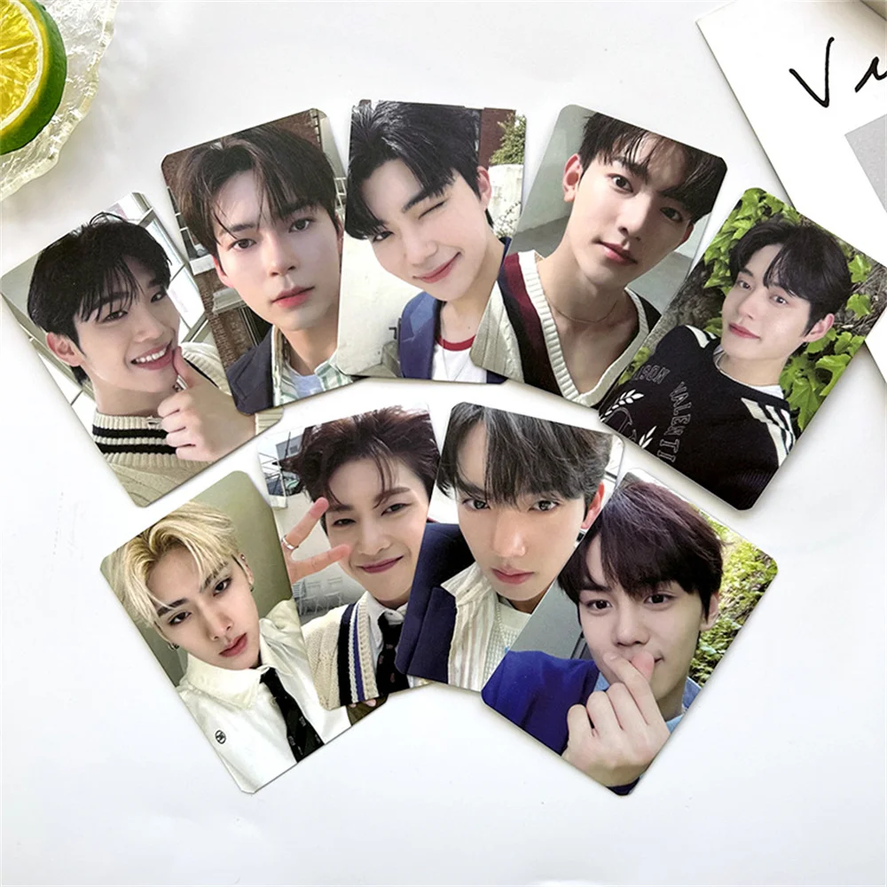 

9Pcs/Set KPOP ZEROBASEONE Photocards Zhanghao Hanbin Ricky LOMO Card Double Sides Postcard Matthew Taerae Gyuvin Fans Collection