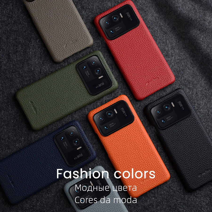 Melkco Premium Genuine Leather Case for Xiaomi Mi 11 Ultra 5G Luxury Fashion Business Natural Cowhide Phone Cases Cover