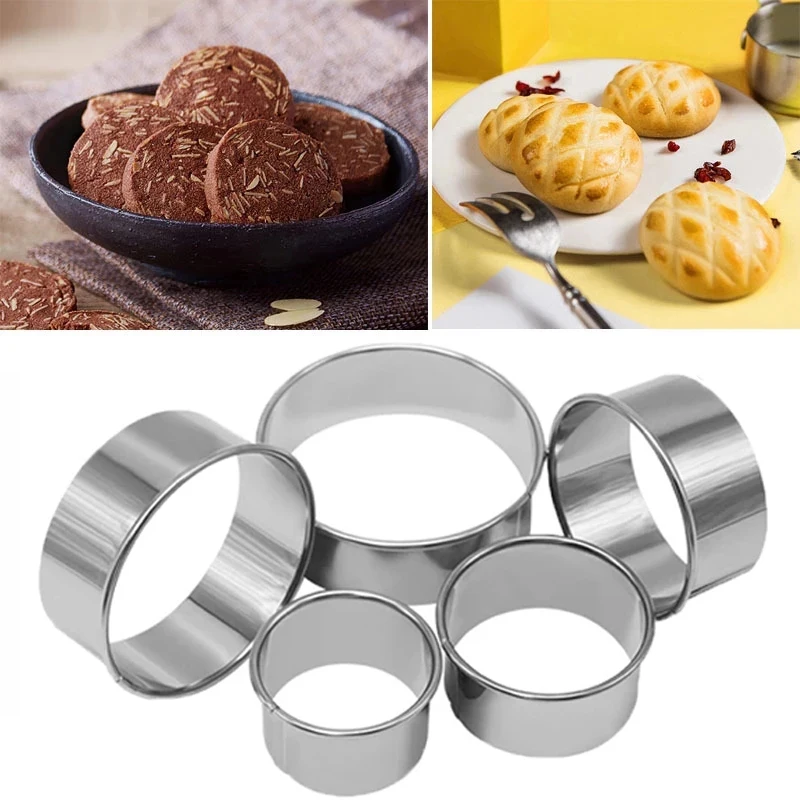 Mousse Circle Redondo De Acero Inoxidable, Cortadores De Pastelería Circulares Graduados, Molde Para Hornear, Utensilios Para Hornear Comprar A Buen Precio - Entrega Gratuita, Reseñas Reales Con Fotos