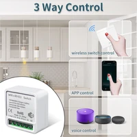16A/20A Tuya WiFi Smart Switch RF 433MHz 1/2/3 Gang Wireless Wall Switch Works with Alexa Google Assistant For Home LED Lamp - Image 5