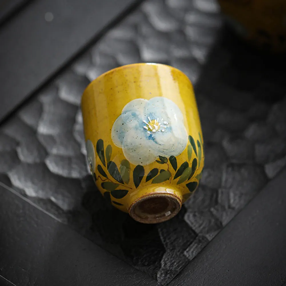 أكواب شاي يابانية من السيراميك فناجين شاي كلاسيكية...