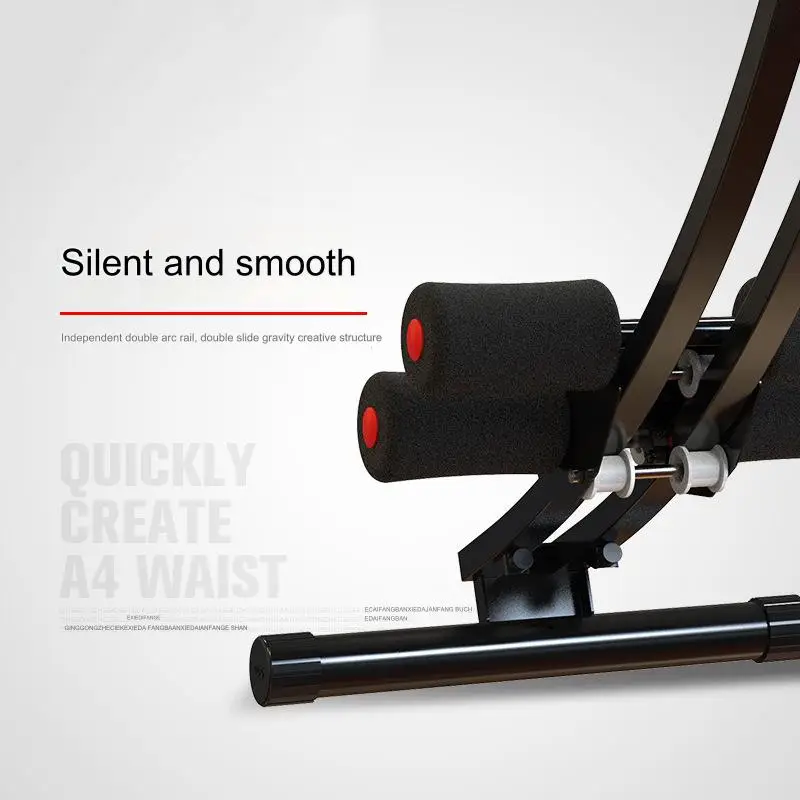 Home Abdominal Crunch Trainer Abdominal Ab Coaster Machine Exercise Machine