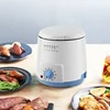 Smokeless Multifunctional 0.5L Mini Electric Oil Fryer Oven French Fries Chicken Frying Pot Grill Fried Fish Hotpot Machine EU 2