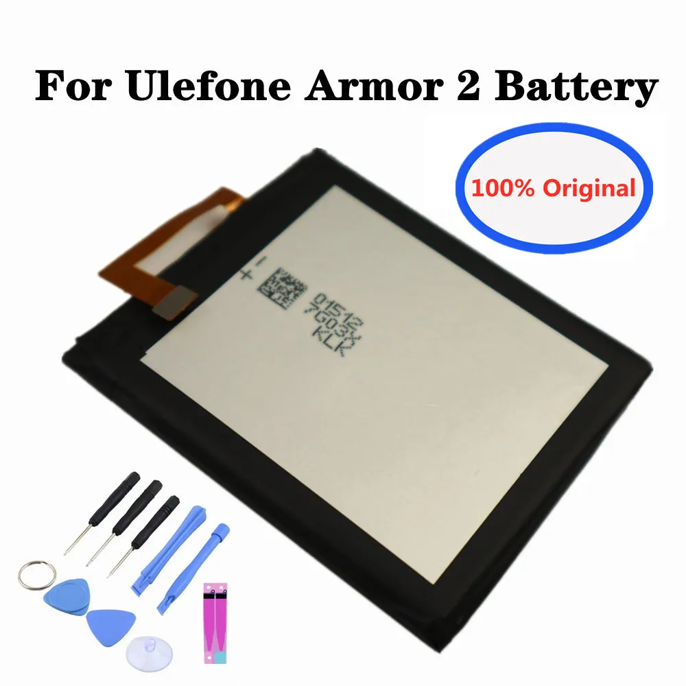 

Для Ulefone Armor 2 100% оригинальный аккумулятор Armor2 5,0 дюйма Helio P25 4700 мАч аккумулятор для мобильного телефона + Инструменты + номер для отслеживания