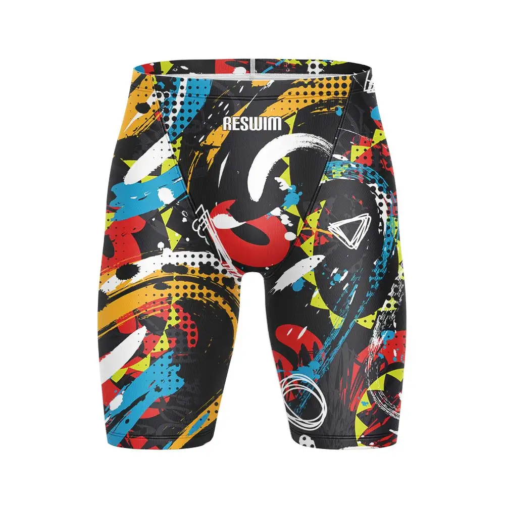 Swim Trunks Swim Shorts Men Swimsuit Summer Men's Swim Jammer Endurance Athletic Training Swimsuit Beach Swimming Trunks For Swimwear Jammers Tights Surf Shorts