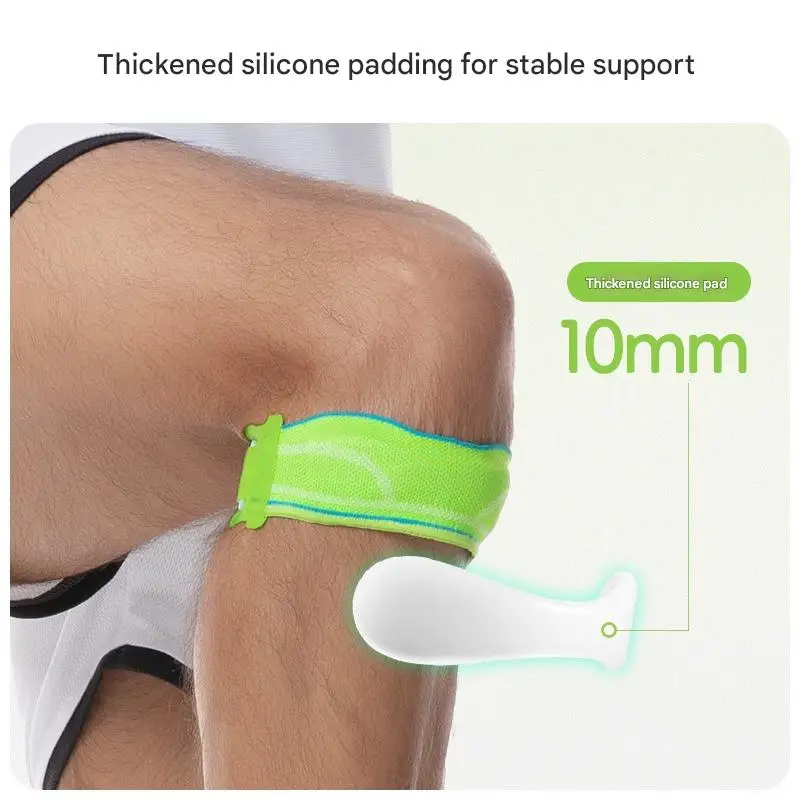 Silicone Knee Brace for Running Cycling Mountaineering