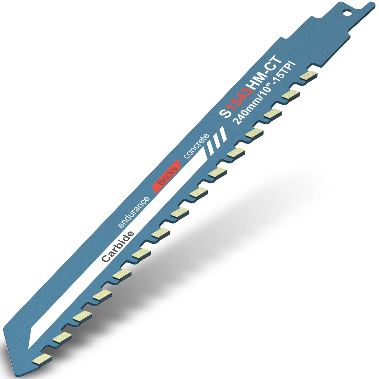 1 шт. Полотно для шабельної пилки - Полотно з твердого сплаву для різання цегли, дерева, металу, трубки з ПВХ, пористого бетону Аксесуари для електроінструментів