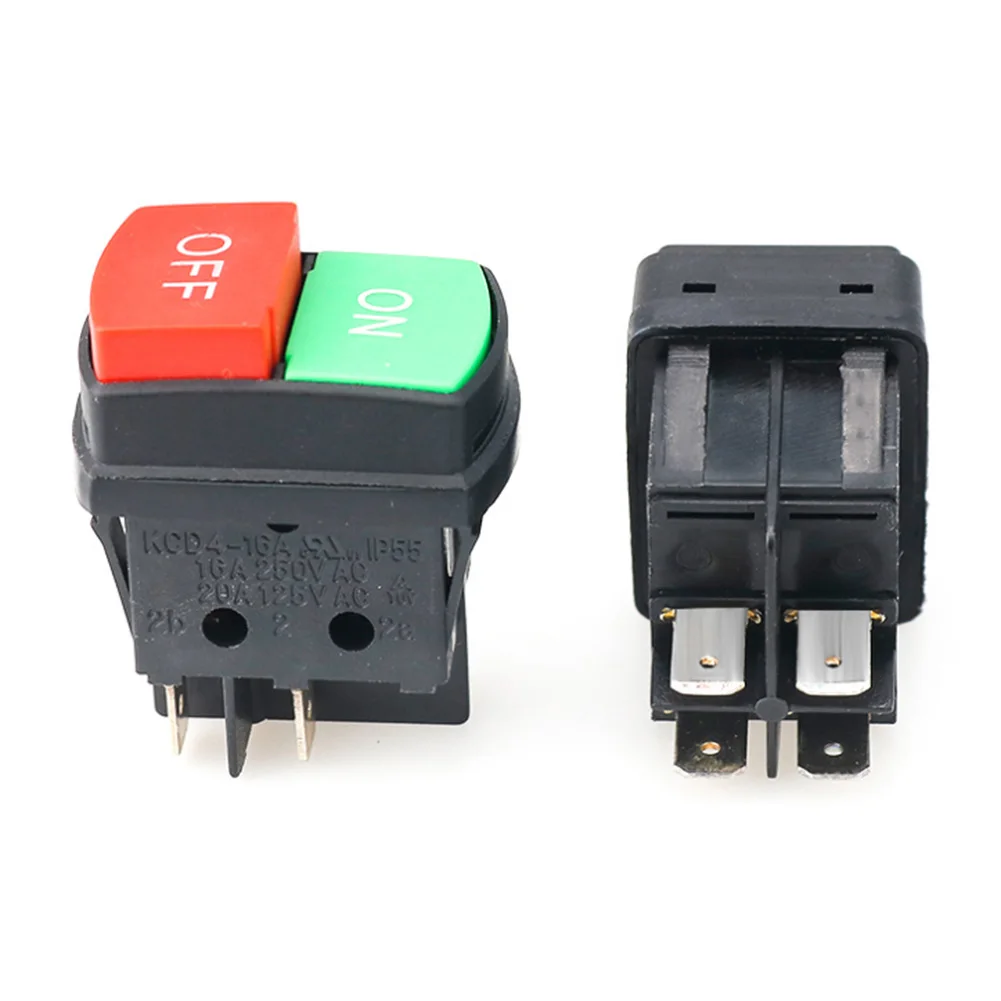 Waterproof Push Button switch AC125 250V 6A 10A ABS