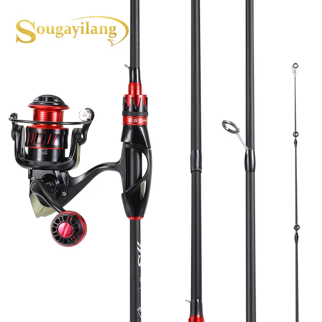 Soukayilang Purple Fishing Rod Combo Telescopic Fishing Rod and Spinning  Reel Fishing Line Full Set Portable for Travel