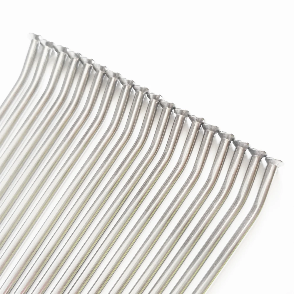 18pcs/lot Motorcycle spoke diameter 4.0mm 170/175/180/190/195/200/205/210/225/238mm bicycle spoke off-road motorcycle