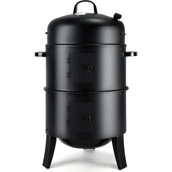 3-in-1 BBQ Grill & Smoker 1