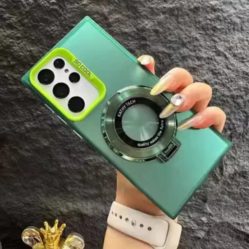 Magnetic Phone Case with Enhanced Fall Protection and Silica Coating