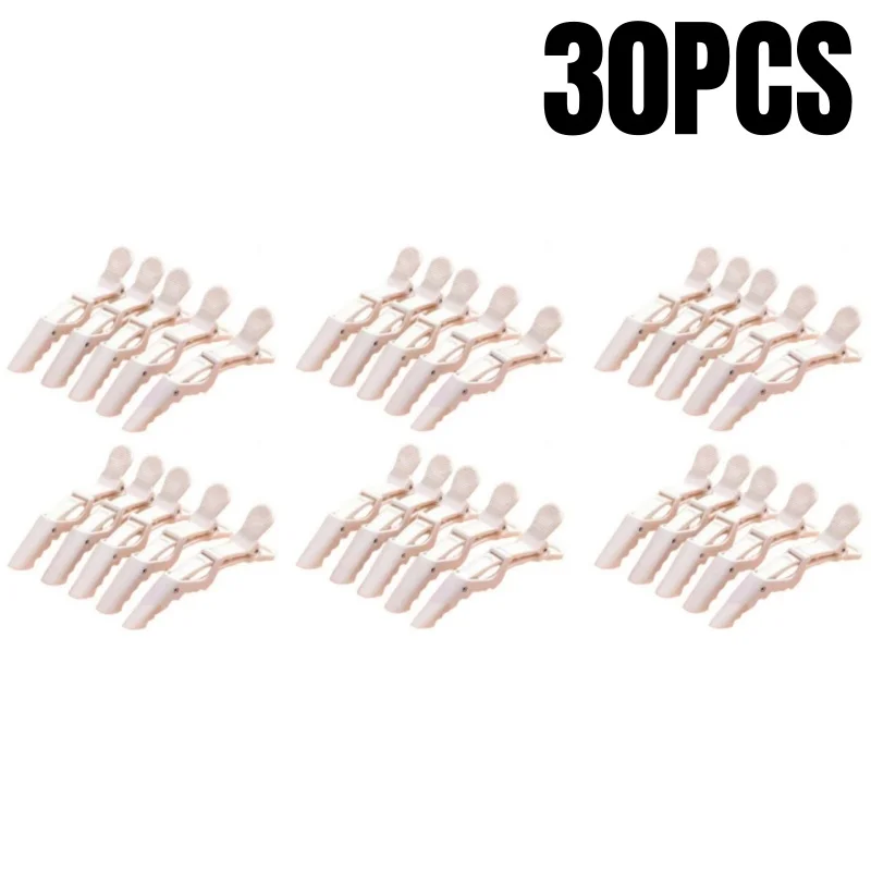 Professional Hairdressing Alligator Hair Clips - Durable Salon Clamps for Styling and Accessories
