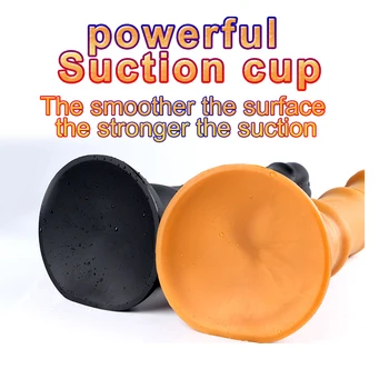 Dildo Penis with Suction Cup Dick Soft Huge Horse Dildo Anal Plug Prostate Massage Anus Dilator Erotic Sex Toys for Adults 2