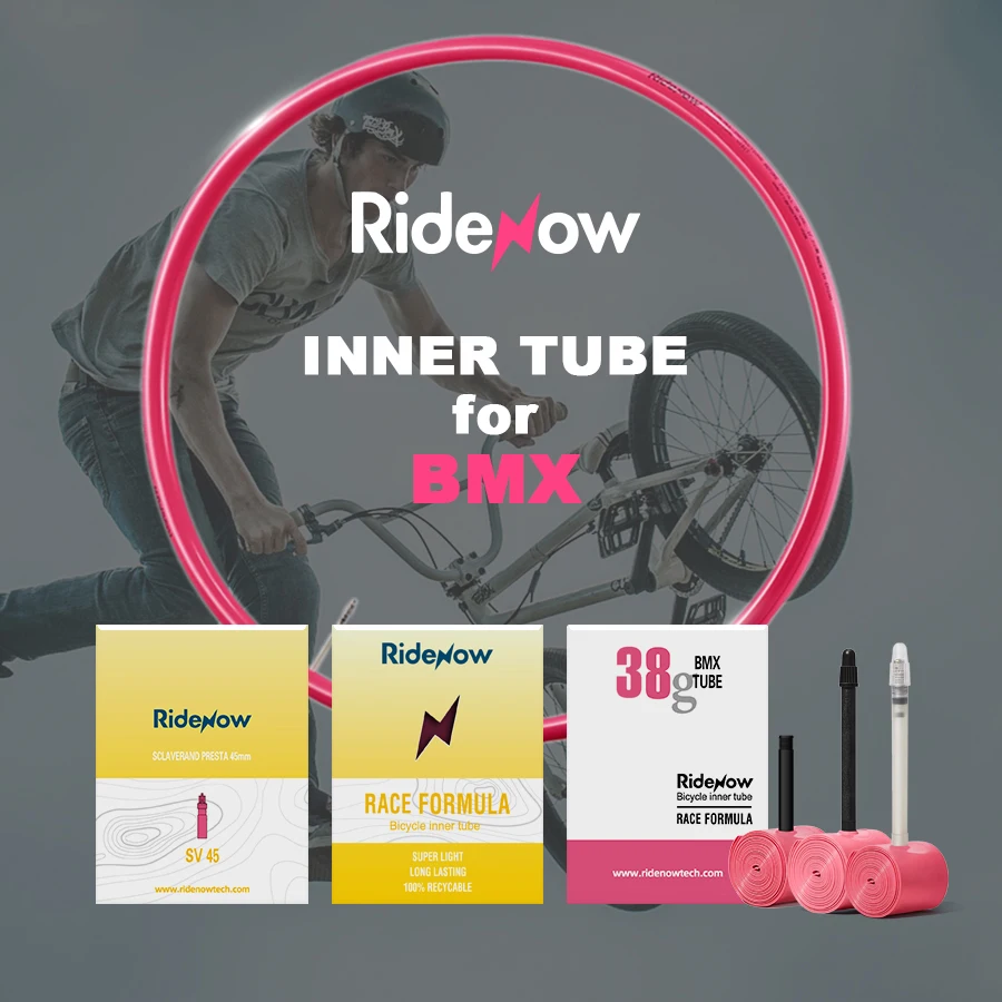 Ridenow TPUインナーチューブ、BMX、MTB、20 