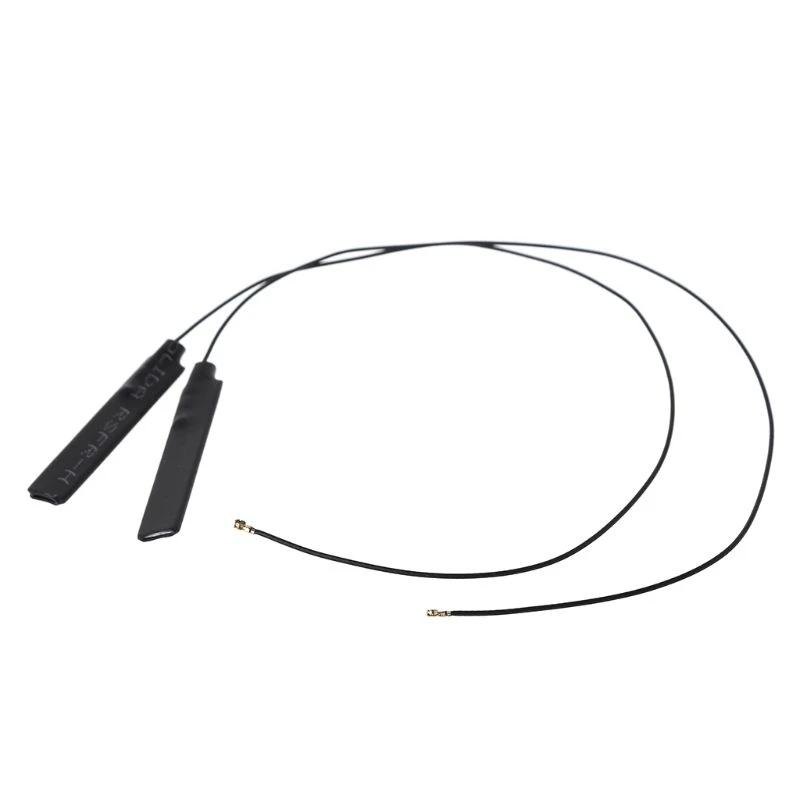 2PCS Wifi Antennas for NGFF for Intel 8260 8265 9260 9560 Wireless Card Laptop IPEX MHF4 for .2 Internal WiFi Card