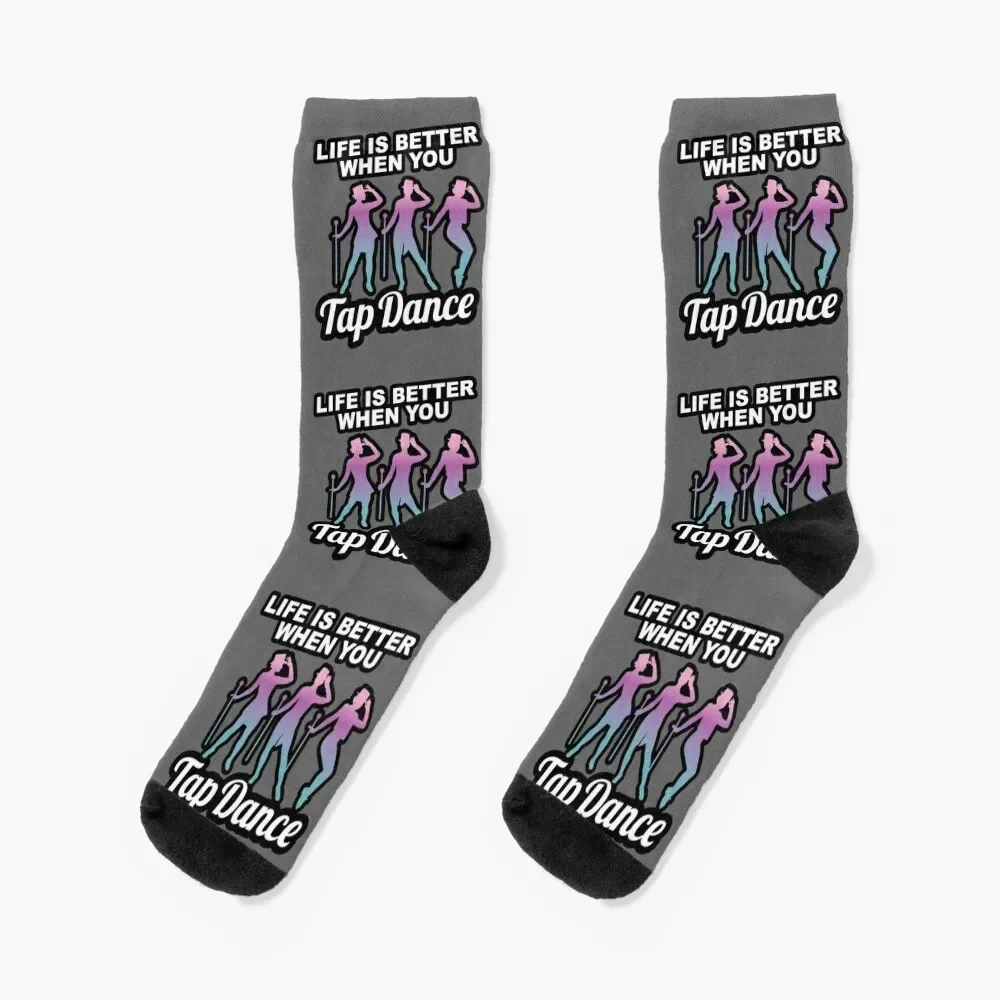 

Tap dancing gift - Life is better when you tap | tap dance related gifts, dance student gift, dance teacher, top h Socks