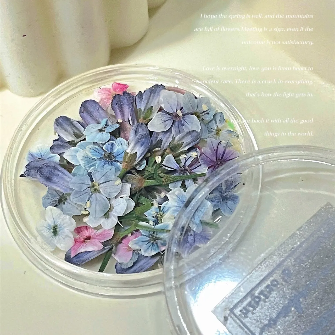 1 상자 유화 꽃 손톱 액세서리 꽃 네일 장식 3D 네일 DIY 손톱 꽃 네일 살롱 세트