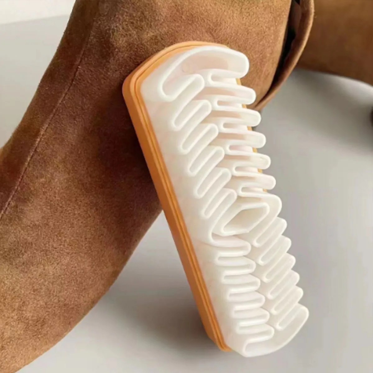 Suede shoe brush fuzz canva cleaning brush Household multi-functional shoe soft brush decontamination anti-deerskin  velvet brus 4