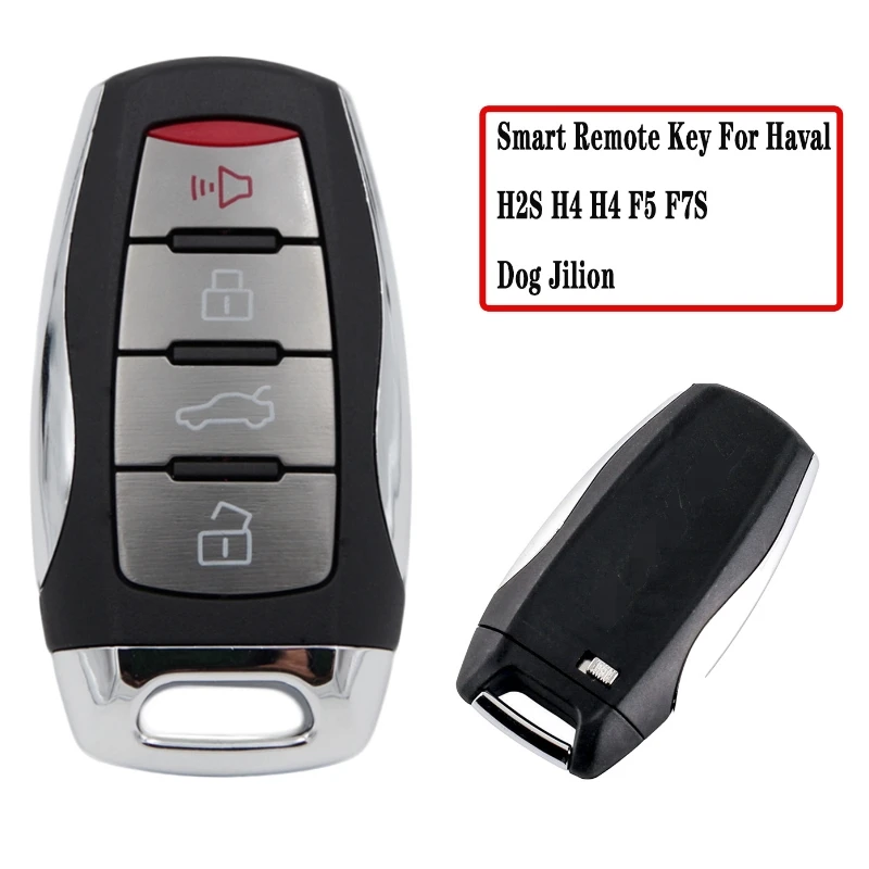ID47/ID4A Chip Original For Great Wall Haval Jolion F7 F7X H2S H4 H6 2018 2019 2020 2021 OEM 4 Buttons Car Remote Key 433MHZ