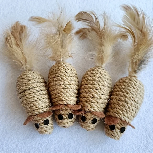 Sisal Mouse Toy 1