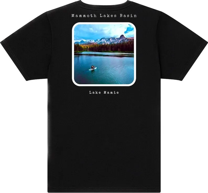Muslimammoth Lakes Basin Summer Serenity T Shirt Maniche Lunghe O Corte