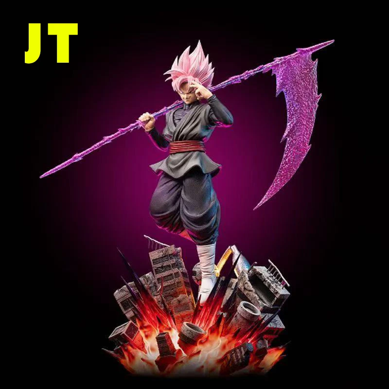 Figura de Zamasu de Dragon Ball Z, JT Statue, 44.5 cm, con base LED