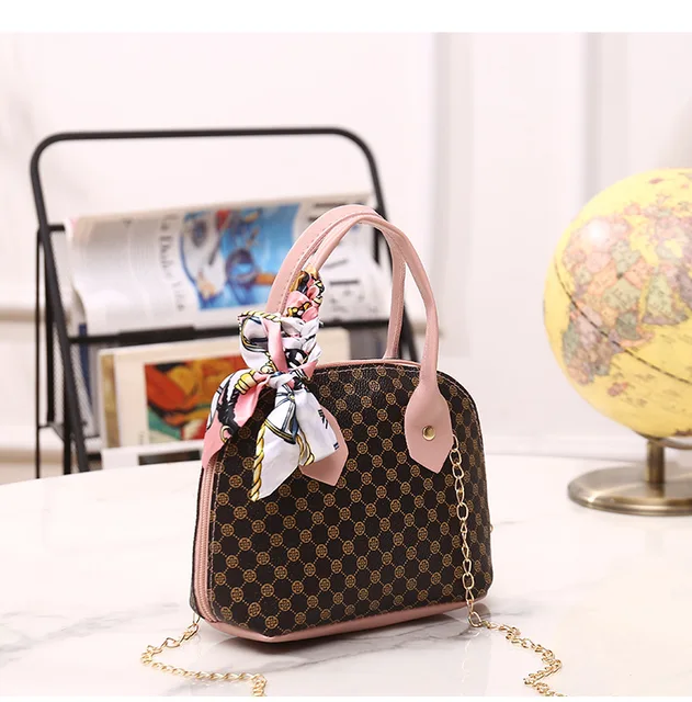 Women Bag Silk Scarf Shell Bag Ladies Handbag Small Bag Female