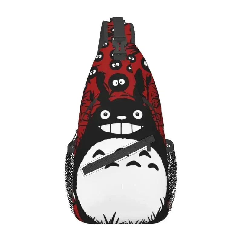 

Cycling Backpack Fashion Chest Camping Totoro Sling Spirit Shoulder Bag Men Neighbor My Daypack Forest Crossbody Customized