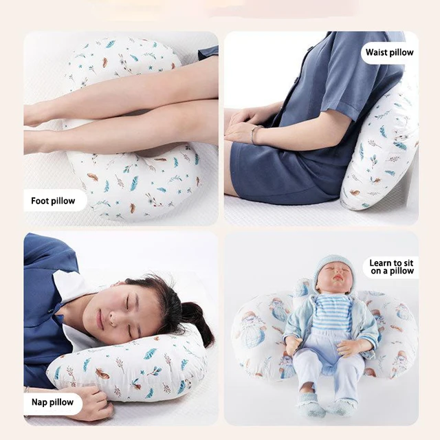 Almohada moldeadora para bebé recién nacido, cojín de posicionamiento para  dormir, almohadas de viaje para bebés de 0 a 2 años - AliExpress