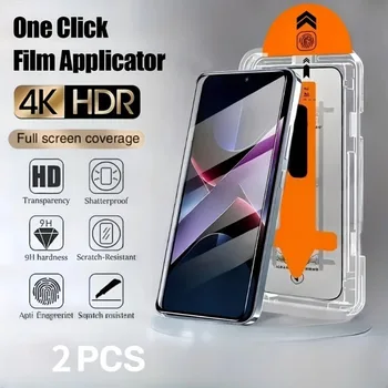 Proteggi schermo in vetro temperato premium da 2 pezzi per Samsung Galaxy S25 S24 S23 S22 Plus FE S25 S24 Vetro ultra resistente ai graffi